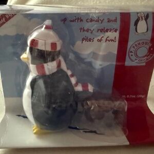 Penguin Candy Dispenser "Poop Happens" NOS Never opened!